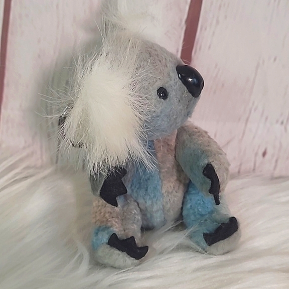 Y2K 2000 Avon Koala Plush Stuffed Animal Keychain Collectible Purse Charm 4 Inch - Picture 10 of 16